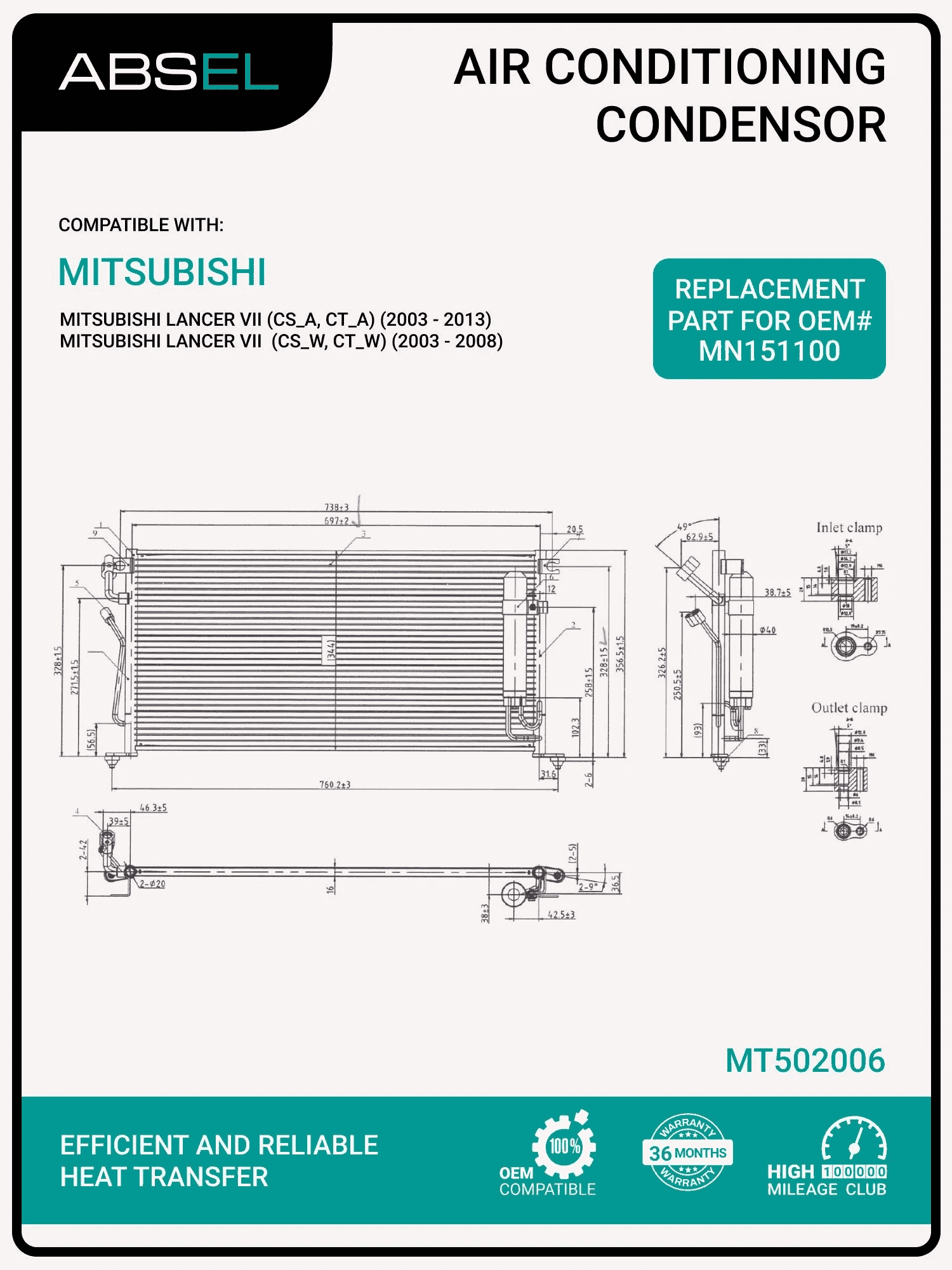 A/C CONDENSER