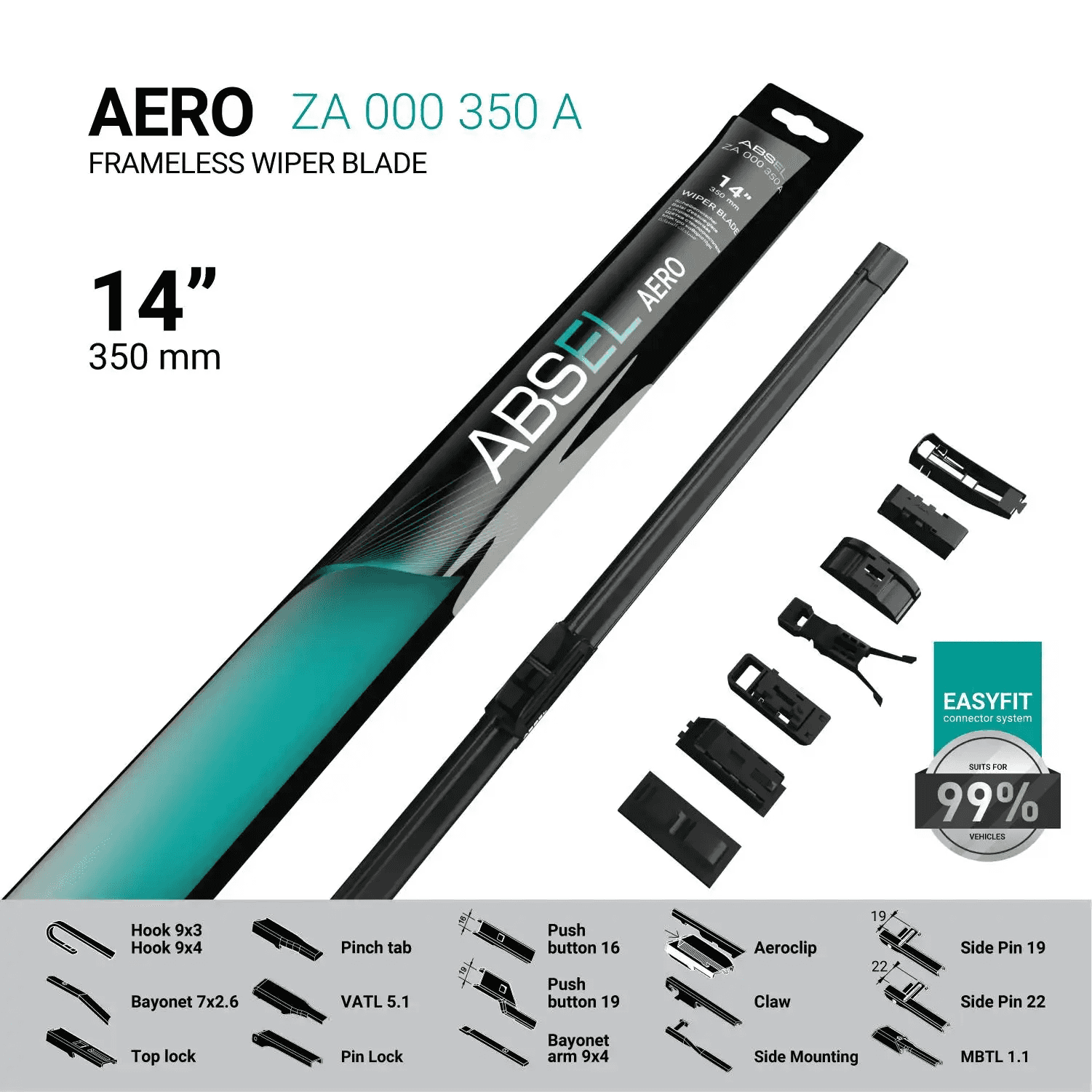 FRAMELESS WIPER BLADE